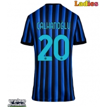 Inter Milan Hakan Calhanoglu #20 Replica Home Shirt Ladies 2025-26 Short Sleeve